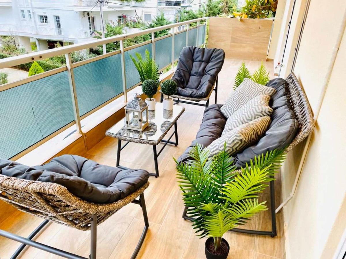 Elegant Apartment In Glyfada Athén Kültér fotó